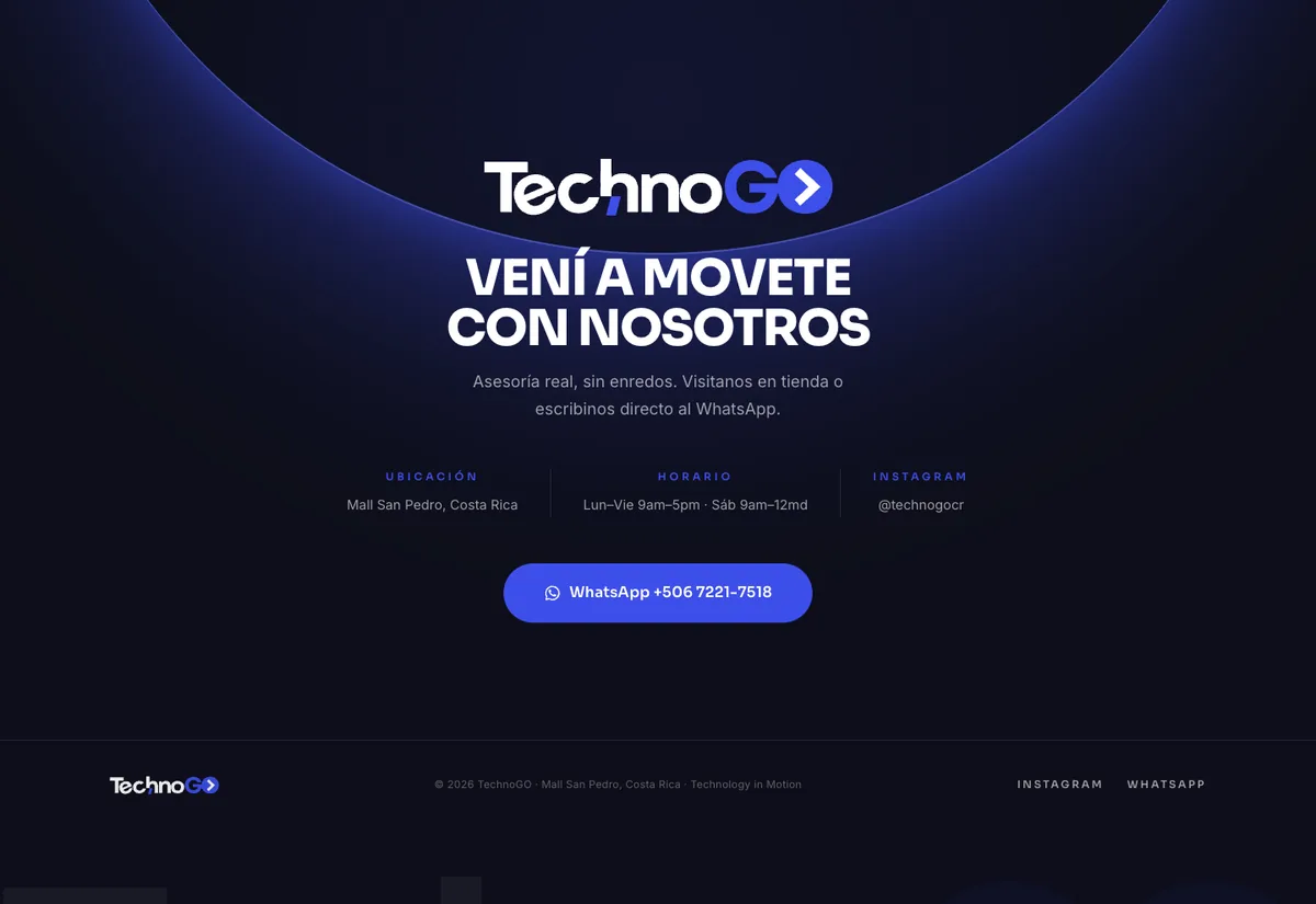 Contact: “Come move with us”, location, hours and WhatsApp (in Spanish)