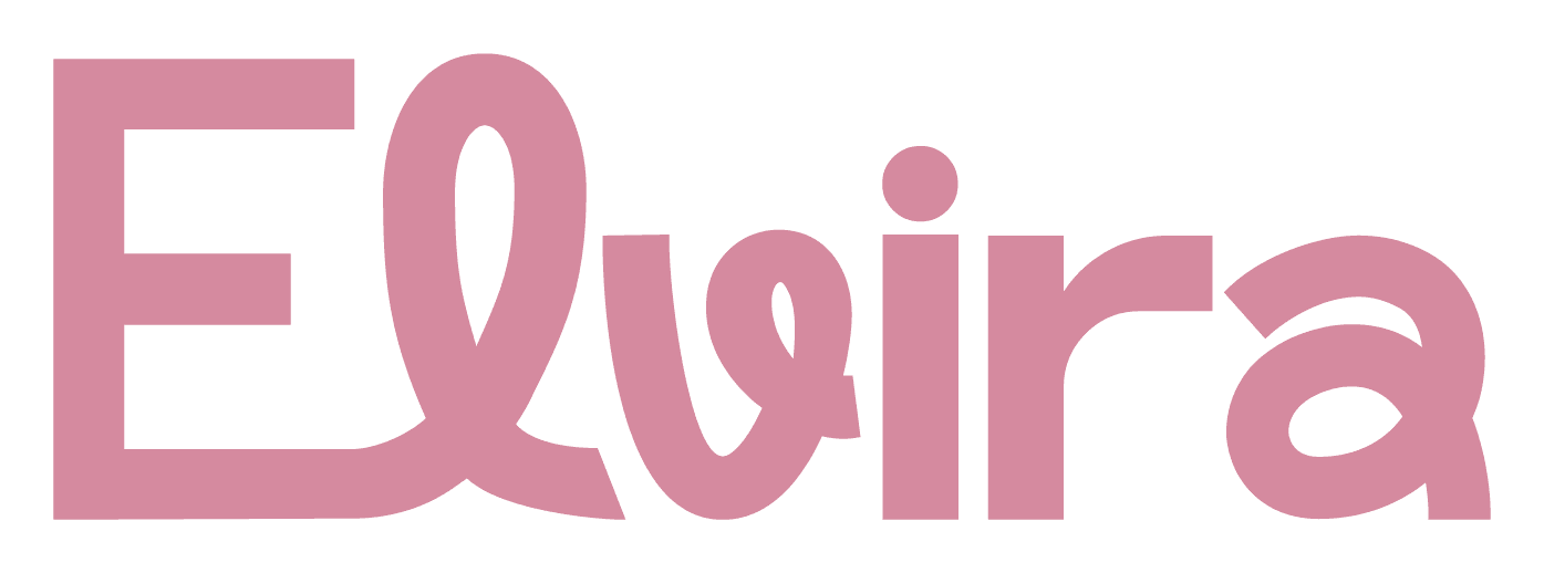 Original 2024 “Elvira” logo, in pink